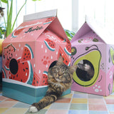 Cute Juice Box Pet House Dog Beds & Blankets Pet Clever 