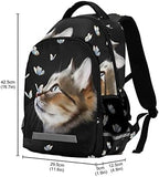 Cute Kitty Cat With Butterfly Backpack Cat Design Bags Pet Clever 