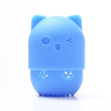 Cute Kitty Silicone Makeup Sponge Holder Cat Design Accessories Pet Clever 09 