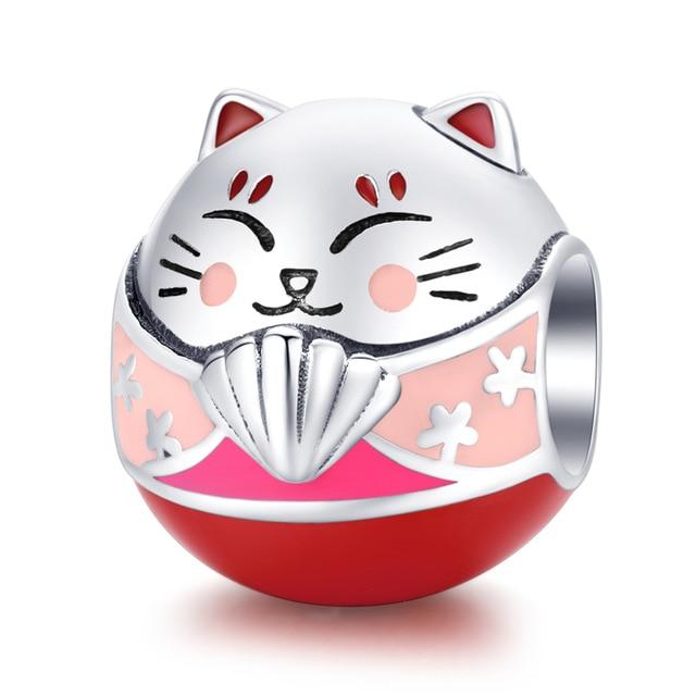 Cute Maneko-Neko Bracelet Charm Cat Design Accessories Pet Clever 