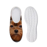 Cute Mesh Shoes 3D Cool Dog Printed Slip-on Dog Design Footwear Pet Clever 2 5 