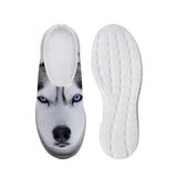 Cute Mesh Shoes 3D Cool Dog Printed Slip-on Dog Design Footwear Pet Clever 3 5 