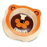 Cute Pet Feeder Bowl Cat Bowls & Fountains Pet Clever Chow Single 