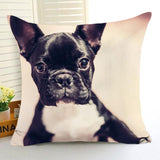 Cute Puppy Dogs Print Cushion Cover Dog Design Pillows Pet Clever 2 
