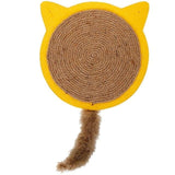Cute Retro Style Cat Scratch Board Cat Pet Clever yellow 
