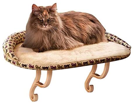 Deluxe Cat Bed with Removable Bolster Cat Beds & Baskets Pet Clever 