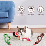 Dental Health Chew Toy Set of 3 Cat Pet Clever 