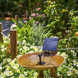 DIY Water Feature Outdoor Fountain for Bird Bath, Ponds, Garden and Fish Tank Fountain Pump Pet Clever 