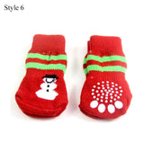 Dog Christmas Socks Cat Clothing Pet Clever style6 S 