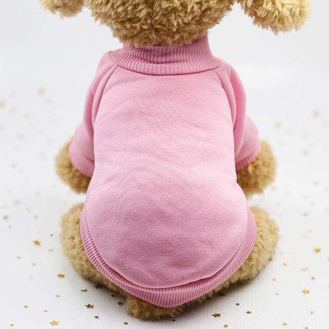 Dog Classic Sweater Dog Clothing Pet Clever Pink XS 