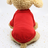 Dog Classic Sweater Dog Clothing Pet Clever Red XS 
