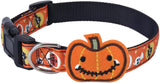 Dog Collars with Pumpkin Decoration Pet Halloween Accessories Dog Clothing Pet Clever Medium 
