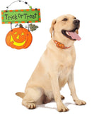 Dog Collars with Pumpkin Decoration Pet Halloween Accessories Dog Clothing Pet Clever 