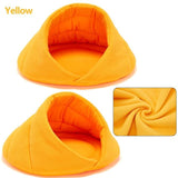Dog Cushion Sleeping Bag Nest Dog Beds & Baskets Pet Clever Yellow XS 