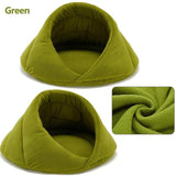 Dog Cushion Sleeping Bag Nest Dog Beds & Baskets Pet Clever Green XS 