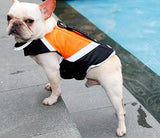 Dog Life Jacket Vest with Extra Padding Dog Harness Pet Clever Orange S 