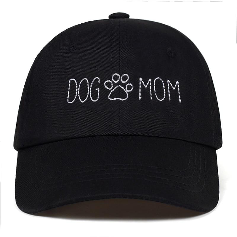 Dog Mom Cap Dog Pet Clever Black 