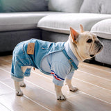 Dog Overall Denim Dog Clothing Pet Clever 