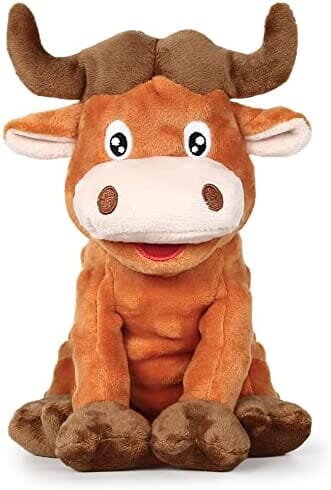 Plush Dog Toy,Interactive Stuffed Fox Dog Toys for Boredom,Cute