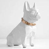 Dog Shape Coin Bank Home Decor Dogs Pet Clever White 