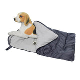 Dog Sleeping Bag Dog Beds & Blankets Pet Clever Gray 