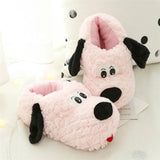 Dog Tongue Out Indoor Slippers Dog Design Accessories Pet Clever 