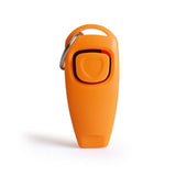Dog Training Whistle Clicker Toys Pet Clever orange 