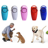 Dog Training Whistle Clicker Toys Pet Clever 