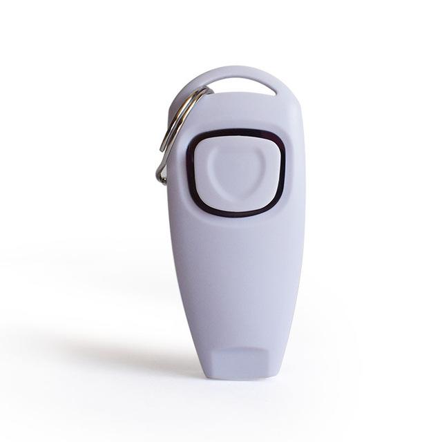 Dog Training Whistle Clicker Toys Pet Clever white 
