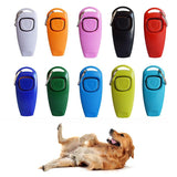 Dog Training Whistle Clicker Toys Pet Clever 