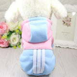 Dog Winter Soft Hoodie Dog Clothing Pet Clever Sky Blue XS 