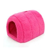 Dome Shaped Pet Nest Dog Beds & Baskets Pet Clever Rose Red 