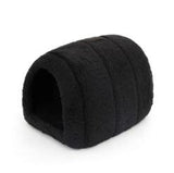 Dome Shaped Pet Nest Dog Beds & Baskets Pet Clever Black 