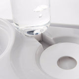 Double Bowl Automatic Pet Feeder Dog Bowls & Feeders Pet Clever 