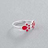 Double Paw Ring Cat Design Accessories Pet Clever 