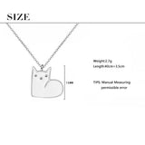 Drop Glaze Cute Cat Necklace Cat Design Accessories Pet Clever 