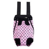 Durable Front Chest Backpack Pet Carriers Carrier Pet Clever Black S 