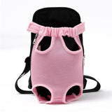 Durable Front Chest Backpack Pet Carriers Dog Crates & Dog Travel Pet Clever S Pink 