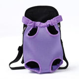 Durable Front Chest Backpack Pet Carriers Dog Crates & Dog Travel Pet Clever S Purple 