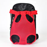 Durable Front Chest Backpack Pet Carriers Dog Crates & Dog Travel Pet Clever S Red 