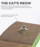 Easy Life Hammock Corrugated Cat Scratcher with Catnip Cat Pet Clever 
