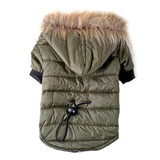Fantastic Pet Coat Winter with Soft Fur Hood Clothes Pet Clever 