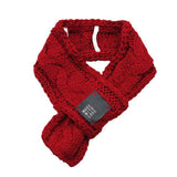 Fashionable Christmas Winter Scarf Scarfs Pet Clever Red S 