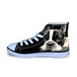 Fashionable Dog 3D Printed High Top Shoes Dog Design Footwear Pet Clever 6 
