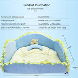 Fashionable Princess Style Sofa House Bed Cat Beds & Baskets Pet Clever 