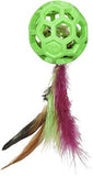 Feather Ball with Bell Cat Toys Pet Clever 