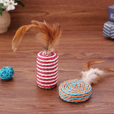 Feather Design Cat Teasing Toy Cat Toys Pet Clever 