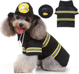 Firefighter Pet Costume Halloween Costumes Dog Clothing Pet Clever S 