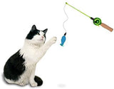 Fishing Rod Interactive Wand Cat Toy Cat Toys Pet Clever 