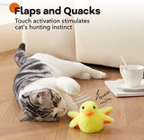 Flapping Duck 4" with Silver Vine Catnip Cat Pet Clever 